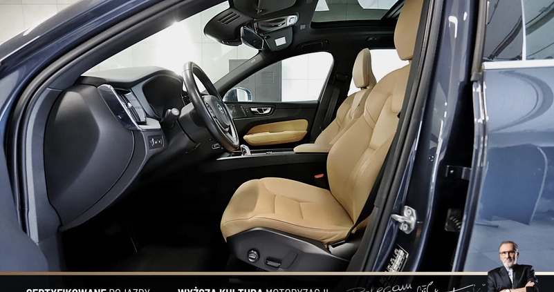 Volvo XC 60 cena 139900 przebieg: 118937, rok produkcji 2019 z Sompolno małe 596